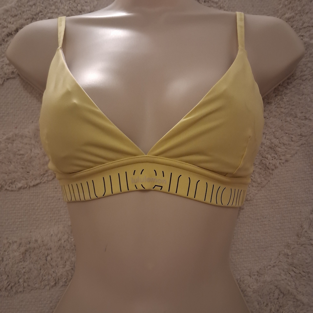 Lululemon Athletica Yellow Bralette
